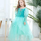 Dressy Daisy Girls Princess Dress Up Costume Mermaid Halloween Xmas Birthday Parties Long Sleeve Size 6X-8 Green