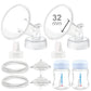 Maymom Pump Parts Compatible With S2 Spectra S1, Flange Valve Tube Bottle Backflow Protector, Not Original Spectra S2 Accessorie