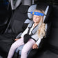 Hestya 2 Pieces Baby Carseat Head Support Band Strap Headrest Stroller Seat Sleeping Headrest Neck Relief Head Strap Headband Fo