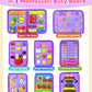 Exorany Busy Board Montessori Toys for Toddler Boy Girl Birthday Gifts, Busy Book Sensory Learning Toys for Toddlers, Toddler Ai