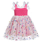 Idopip Baby Girls Sequin Polka Dot Tutu Dress Summer Sleeveless Princess Birthday Party Dresses Toddler Little Girl First Commun