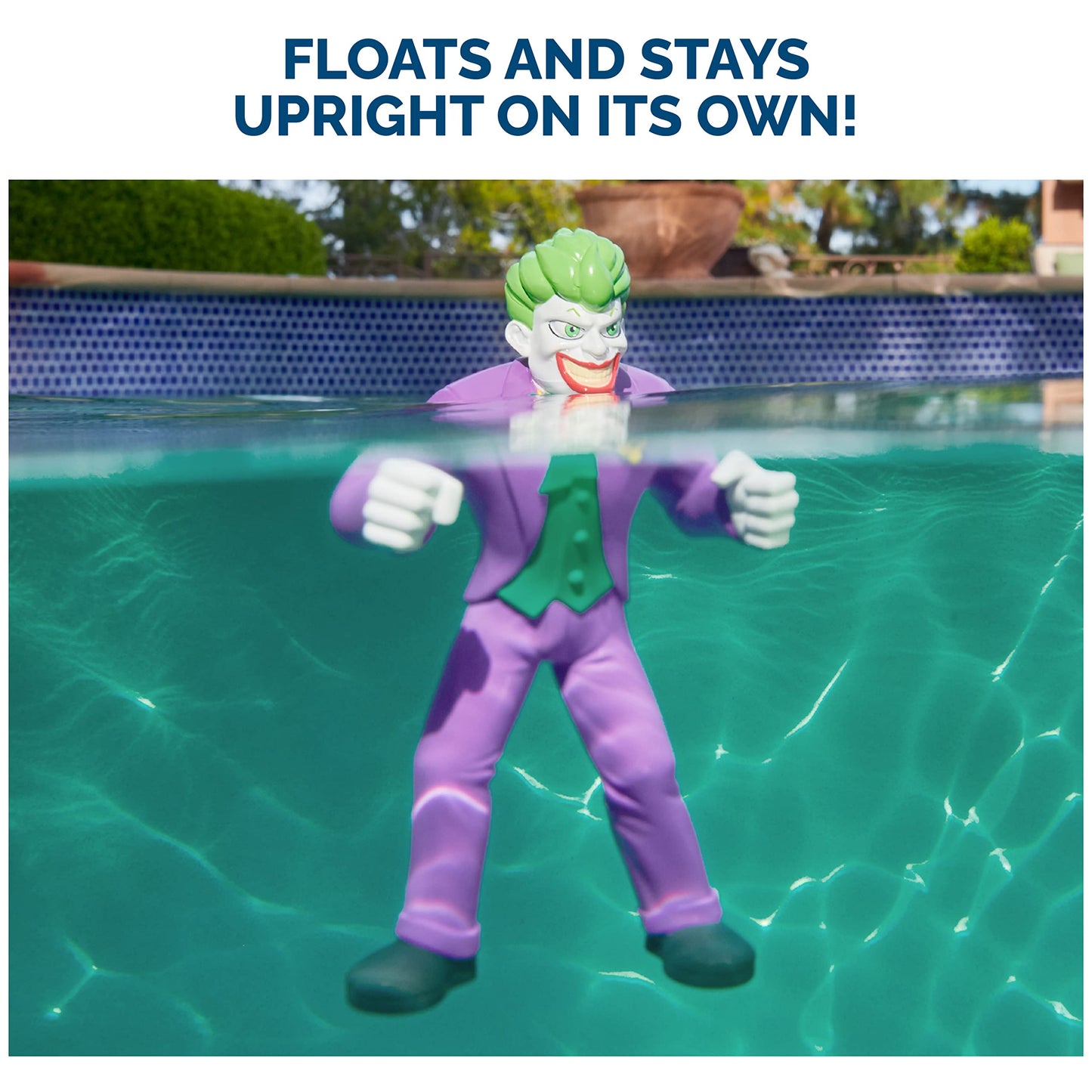 Swimways DC Batman Floatin Figures, Swimming Pool Accessories & Kids Pool Toys, Batman Party Supplies & Water Toys for Kids Age