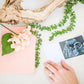 Brothers Bench Weeks Until We Meet You Magnetic Ultrasound Picture Frames, Rustic Sonogram Picture Frame, Farmhouse Nursery Deco