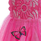 Dressy Daisy Girls' Princess Fancy Dress Up Costume With Accessories Christmas Halloween Outfit Butterfly Size 8-10 Hot Pink
