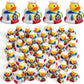 Jerify 96 Packs Cruise Ships Rubber Ducks 2 Inch Nautical Rubber Cruise Ducks Bulk Sailing Ship for Carnival Party Gift Incentiv