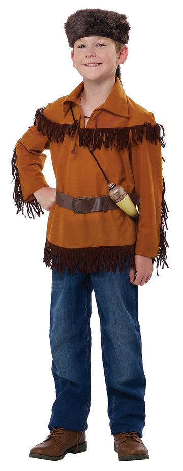 California Costumes Kids Davy Crockett Costume Large