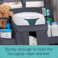 Hiccapop Hanging Diaper Organizer For Changing Table, Cribs And Walls, Diaper Stacker And Nursery Organizer | Hanging Storage Ca