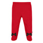 Nfl Baby Girls' 3Pc Bodysuit, Footed Pant, & Cap Set, Tampa Bay Buccaneers, 6-9 Months
