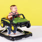 Bright Starts John Deere 4-in-1 Gator Green Baby Activity Center & Push Walker with Removable Interactive Steering Wheel Toy, 6