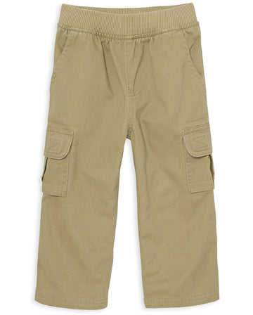 The Children'S Place Baby Boys And Toddler Boys Pull On Cargo Pants, Flax, 3T