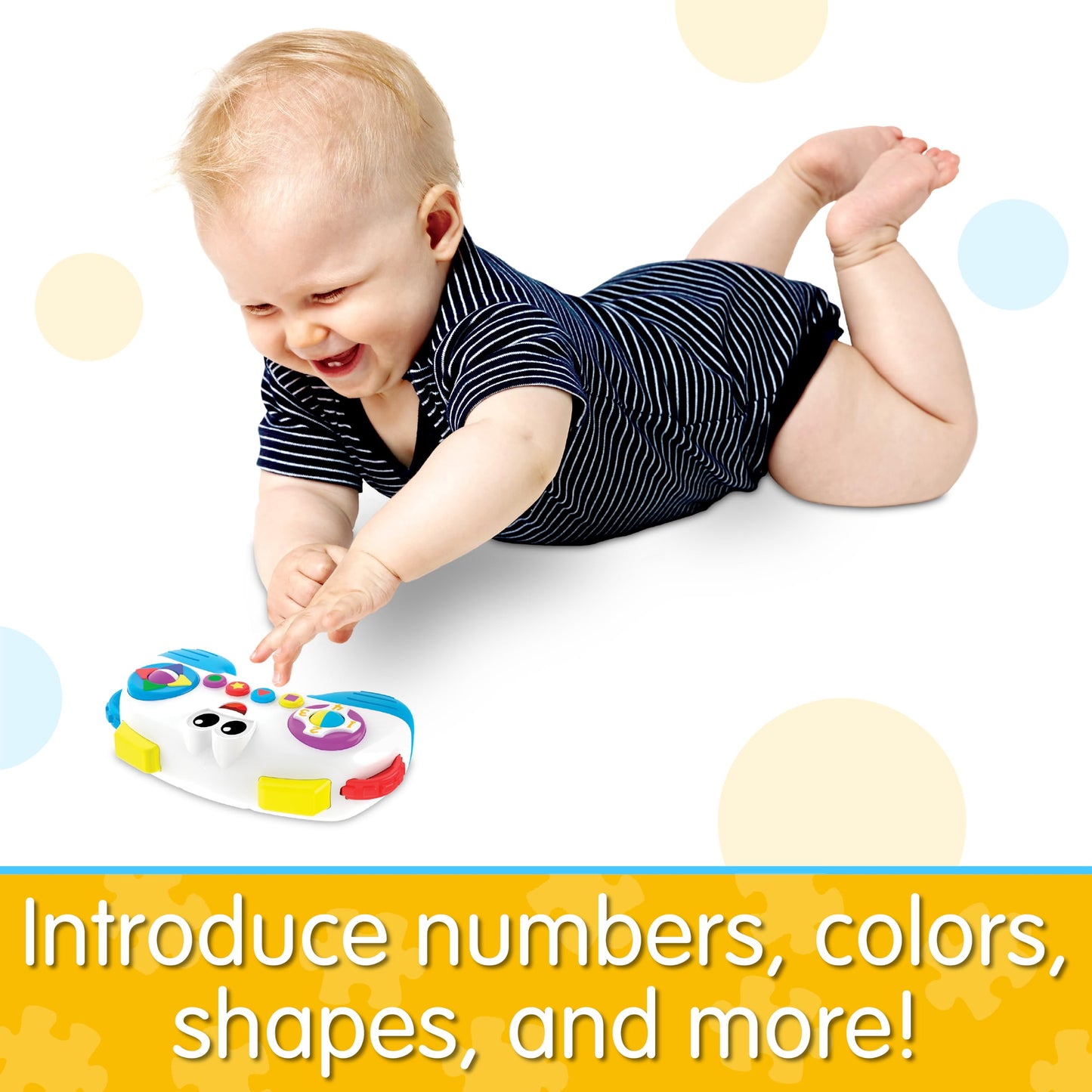 The Learning Journey Early Learning - On The Go Game Controller - Baby Game Controller Toy for Boys & Girls Ages 3 Months and Up