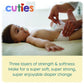 Cuties Baby Wipes | Unscented & Hypoallergenic | 12 Soft-Packs | 864 Total Wipes