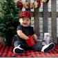 Bapronbaby Red Buffalo Plaid Splash Mat - Waterproof Catch-All For Under High Chairs, Floors, Tables, Playtime Or Arts & Crafts