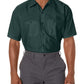 Red Kap Mens Industrial Work Shirt, Regular Fit, Short Sleeve, Spruce Green, X-Large Tall