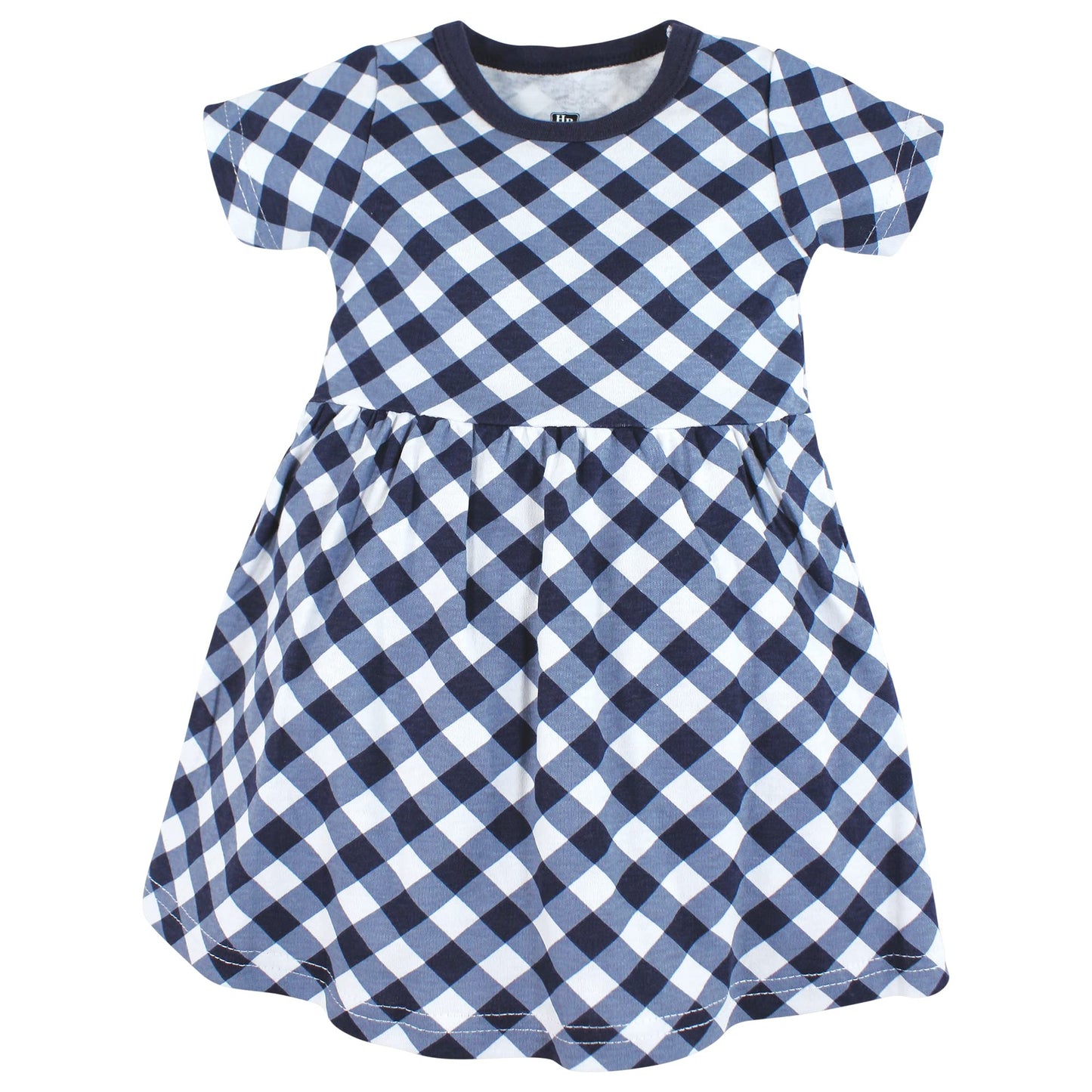 Hudson Baby Baby Girls Cotton Dresses Casual Dress, Sunflower, 5T Us