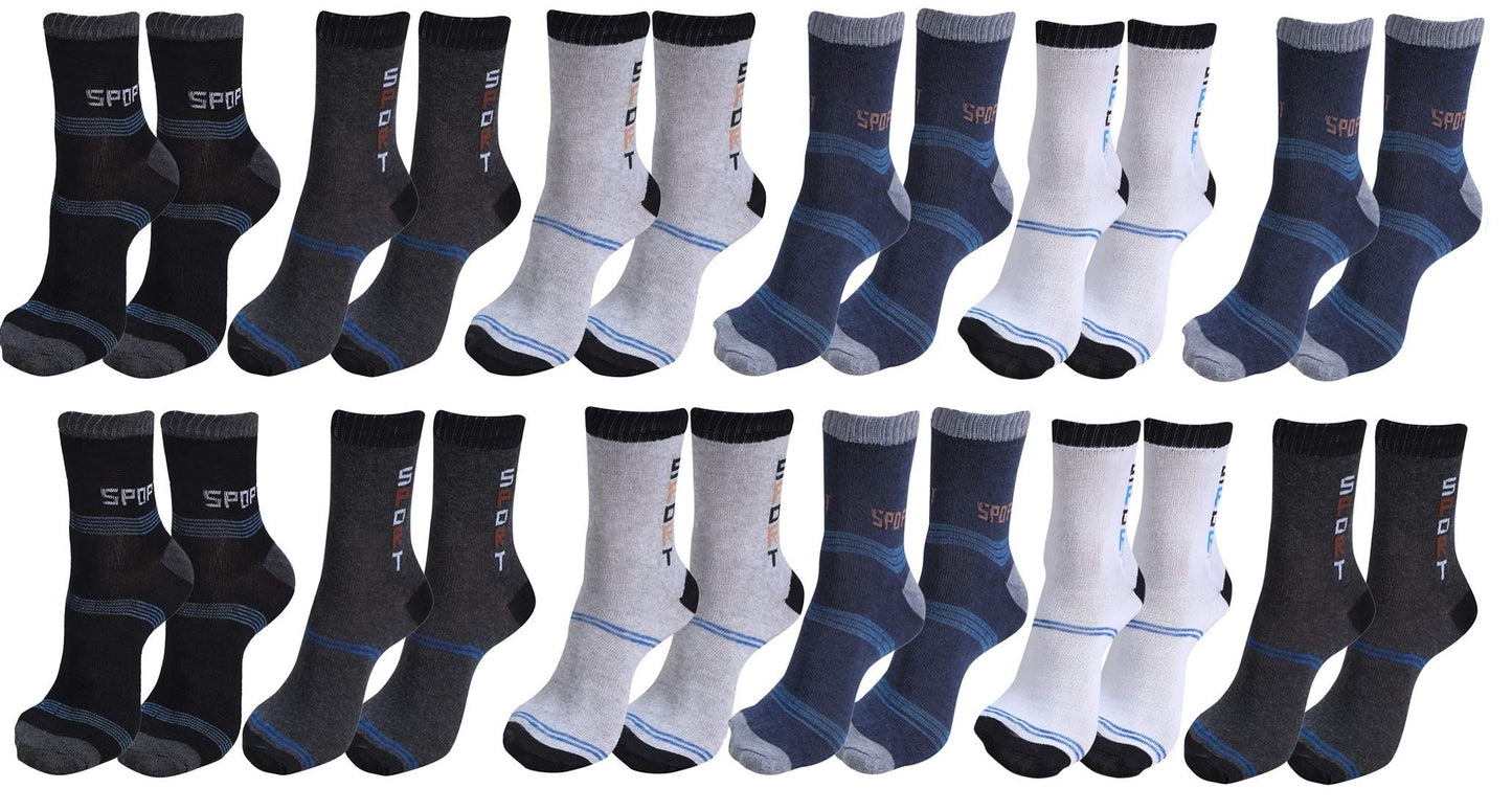 Zacharias MenS Cotton Ankle Socks (Multicolor_Free Size) (Pack Of 12 Pair) Ind12D