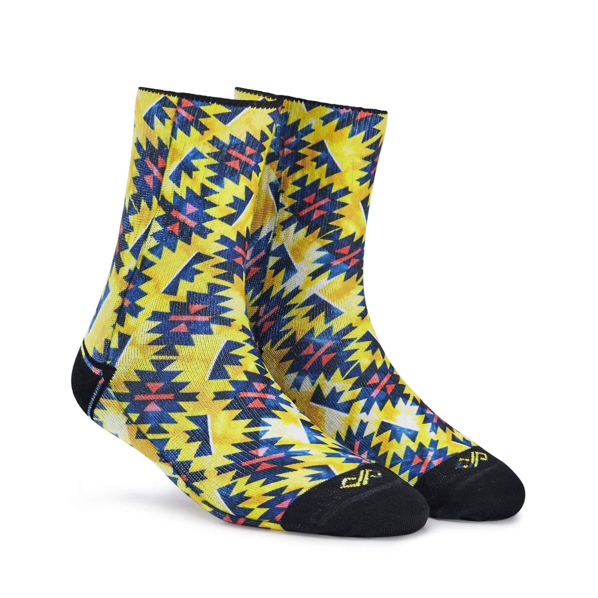 Dynamocks Tribal Men & Women Quarter Ankle Length Socks (Large (India/Uk Feet Size: 810))