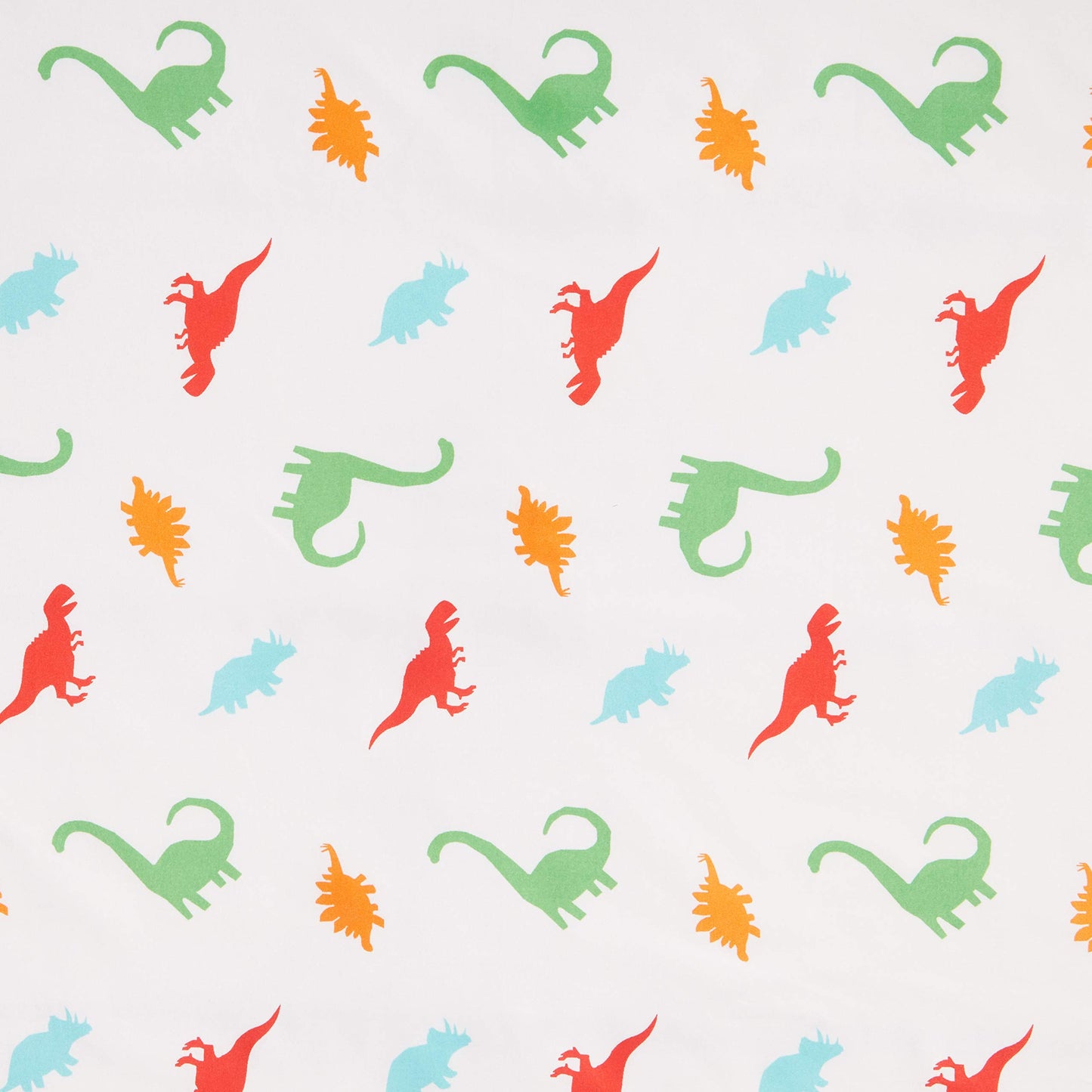 Amazon Basics Kid'S Soft Easy-Wash Lightweight Microfiber 3-Piece Sheet Set, Toddler, Multi Color, Dinosaurs