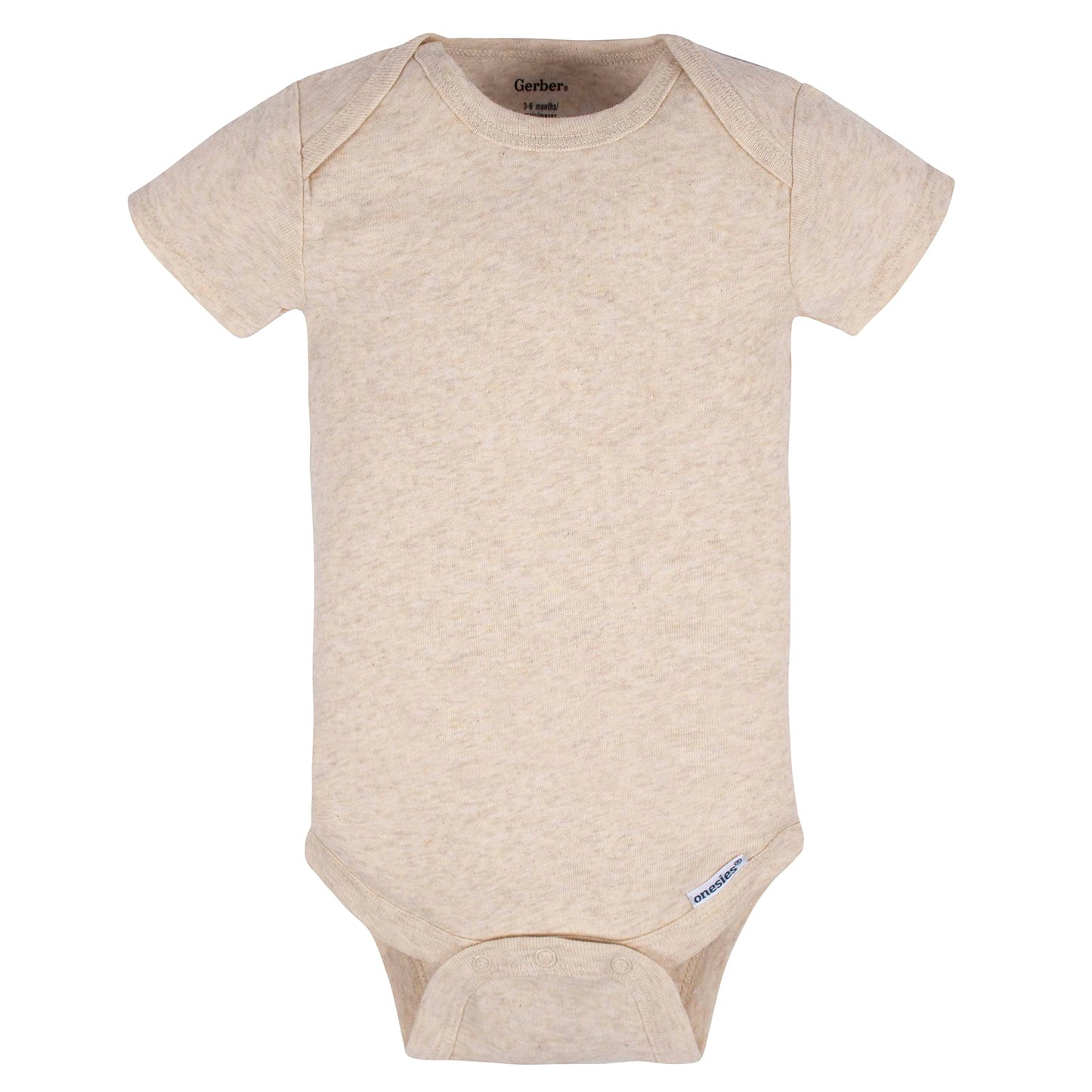 Gerber Baby Girl'S 8-Pack Short Sleeve Onesies Bodysuits, Lavender Garden, 3-6 Months