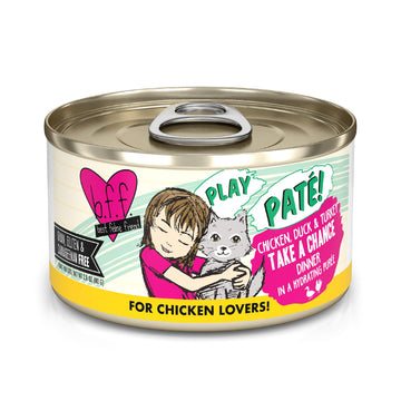 Bff Play - Best Feline Friend Pata Lovers, Aw Yeah, Chicken, Duck  Turkey Take A Chance With Chicken, Duck  Turkey, 28Oz Can (Pa