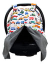 Dear Baby Gear Car Seat Canopy - Premium Infant Car Seat Cover For Maximum Protection And Style - Breathable - Carseat Canopy -