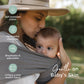 Boba Baby Wrap Carrier - Original Baby Sling Carrier for Newborns (7-35 lbs), Soft, Secure, Hands-Free & Ergonomic, Ideal for Co