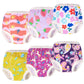 ALVABABY 6 Packs Potty Training Pants Cotton Absorbent Floral Toilet Training Underwear For Toddler Boys And Girls 2T 3T 4T