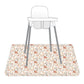 Bapronbaby Peachy Dream Splash Mat - Waterproof Catch-All For Under High Chairs, Floors, Tables, Playtime Or Arts & Crafts - Mac