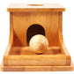 Montessori Object Permanence Box - Wooden Ball Drop Toy for Babies - Develops Spatial Awareness & Cognitive Skills - Engaging an