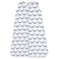 Hudson Baby Unisex Baby Cotton Sleeveless Wearable Sleeping Bag, Sack, Blanket, Whales, 0-6 Months