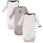 Luvable Friends Unisex Baby Cotton Gowns, Boy Nautical, Preemie-Newborn