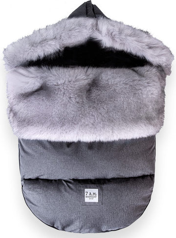 7Am Enfant Universal Stroller Footmuff - Water Repellent Winter Bunting Bag For Strollers & Car Seats, Soft Micro-Fleece & Plush
