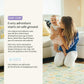 Baby Care Play Mat (Medium, Playful - Pinko & Friend) 73 X 49 Original One-Piece Reversible Rollable Waterproof Play Mat For Inf