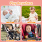 alilo Yoyo Talking Bunny Baby Musical Light-Up Rattle Toys 0-6-12-18 Months, Voice Mimicking Toys, Preloaded 90+ Audio Content,