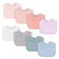 Gerber Baby Muslin 8 Pack Drooling Bibs, Multi Girl, One Size