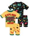 Daughter Queen Boys Pajamas 18-24 Months Summer Pjs Dinosaur Pj Sets Baby Toddler 100% Cotton Short Sleeve Jammies Trex Sleepwea