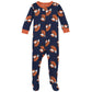 Gerber Baby Boys' Toddler 2-Pack Footed Pajamas, Fox Grey, 3T