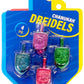 Izzy 'N' Dizzy Hanukkah Dreidels - Multi Color Metallic Dreidel - 4 Pack Medium