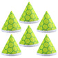 Cinnvoice 6 Pcs Pee Covers Baby Boy Reusable Pee Pee Teepe Baby Boy Pee Cap Pee Shield Gift Turtle Pattern Green Newborn Pee Ten