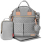 Skip Hop Diaper Bag Backpack: Suite 6-In-1 Diaper Backpack Set, Multi-Function Baby Travel Bag With Changing Pad, Stroller Strap