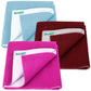 Bumpers AntiPiling Quick Dry & Absorbent Sheet Polycotton Baby Bed Protecting Waterproof Mat (Rani Pink, Maroon, Light Blue, Sm