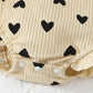 Fullfamous Newborn Baby Girl Clothes Outfits Romper Spring Summer Clothing Onesie Bodysuit Jumpsuit Ropa De Bebe Nia Ecru With H
