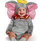 Disguise Unisex Baby Dumbo Infant Costume, Gray, 12-18 Months Us