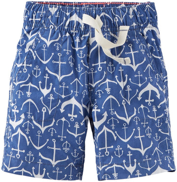 Carter'S Unisex Baby Print Woven Shorts (Baby) - Anchors - 3M
