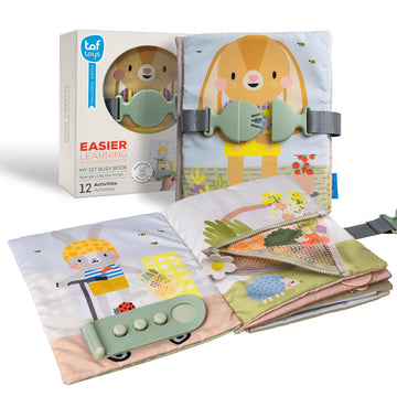 Taf Toys Montessori Toys for 1 2 3 Year Old Activity Book, Preschool Learning Activities for Toddlers. Busy Board Sensory & Fine