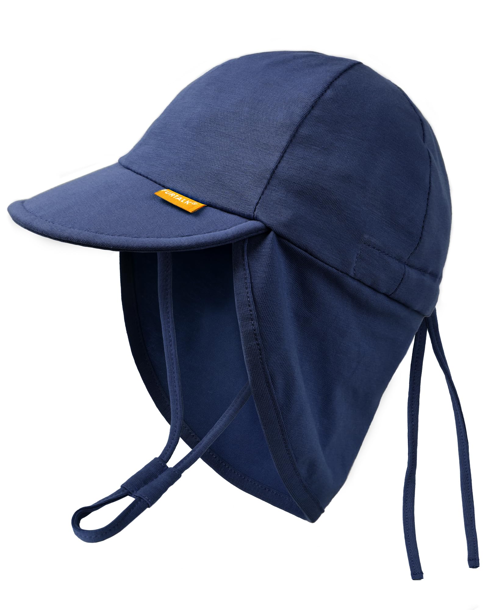 Furtalk Baby Sun Hat Upf 50+ Uv Ray Sun Protection Cotton Toddler Hats For Boys Girls Navy