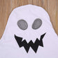 Thorn Tree Halloweens Baby Boys Girls Suit Ghost Robe Fancy Party Costume Toddler Clothes Baby Hats 2Pcs Outfits Set  (Long Whit