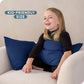 Bare Home Microfiber Pillow Cases - Toddler Size Set Of 2 Cooling Pillowcases Double Brushed Dark Blue Pack Easy Care (Toddler P