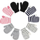 Onesing 5 Pair Toddler Mittens Black Toddler Gloves Baby Mittens Newborn Mittens Infant Mittens Baby Gloves For Baby Boy Girls,