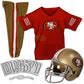 Franklin Sports San Francisco 49Ers Kids Nfl Uniform Set - Youth Nfl Team Jersey, Helmet, Pants + Apparel Costume - Official Nfl